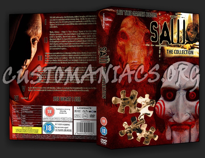 Saw Collection dvd cover