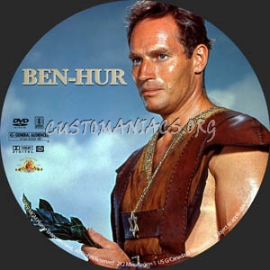 Ben-Hur dvd label