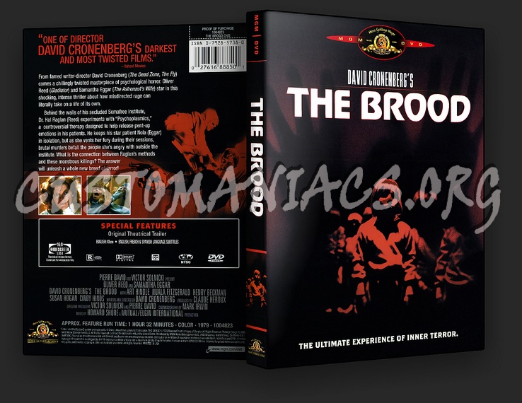 The Brood dvd cover