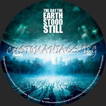 The Day The Earth Stood Still dvd label