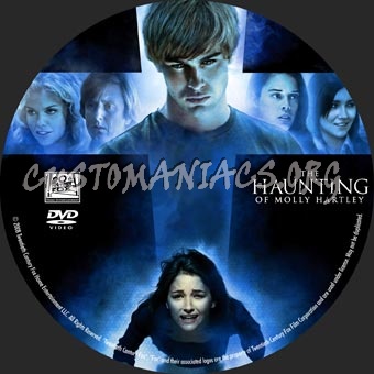 The Haunting Of Molly Hartley dvd label