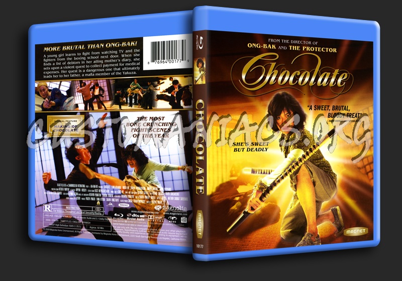 Chocolate blu-ray cover