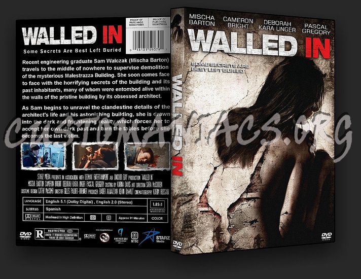 Walled In dvd cover