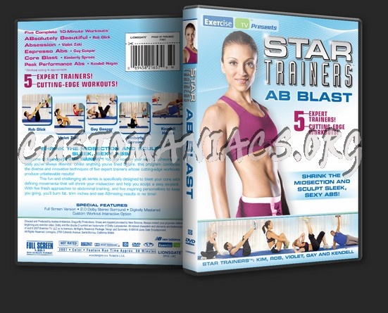 Star Trainers - Ab Blast dvd cover