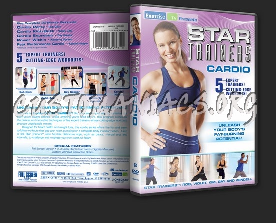Star Trainers - Cardio dvd cover