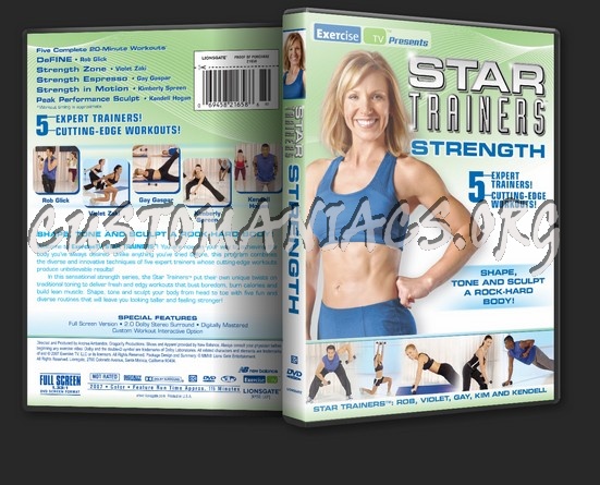 Star Trainers - Strength dvd cover