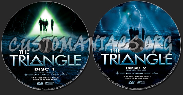 The Triangle dvd label