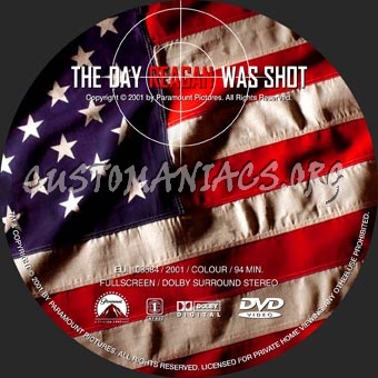 The Day Reagan Was Shot dvd label