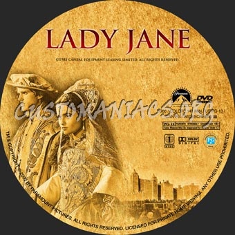 Lady Jane dvd label
