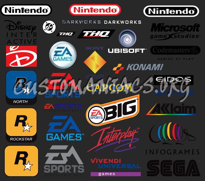 Nintendo Wii Cover Logos 