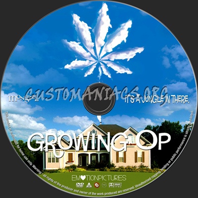 Growing Op dvd label