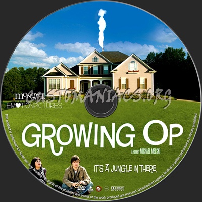 Growing Op dvd label
