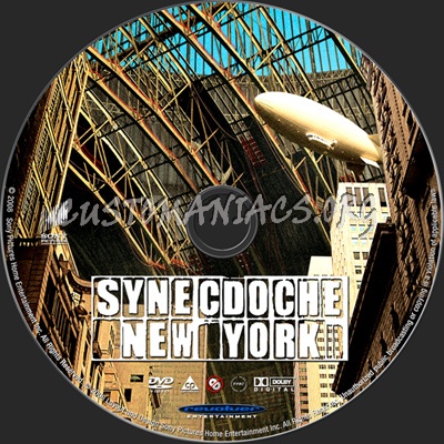 Synecdoche New York dvd label