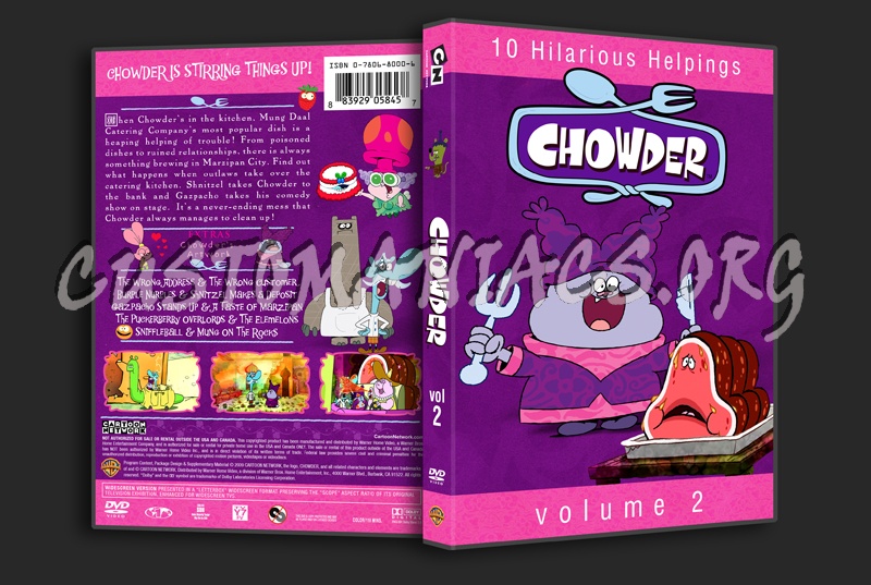 Chowder Vol 2 dvd cover