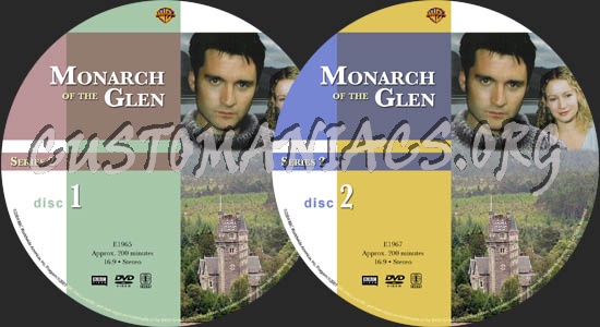 Monarch of the Glen Series 2 dvd label
