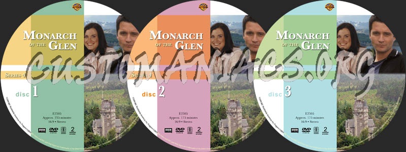 Monarch of the Glen Series 4 dvd label