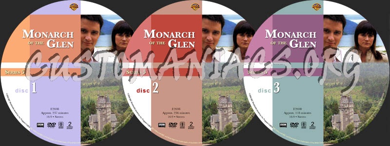 Monarch of the Glen Series 5 dvd label