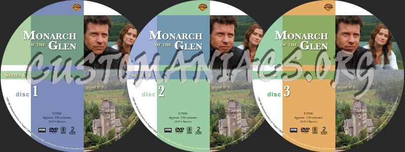 Monarch of the Glen Series 6 dvd label