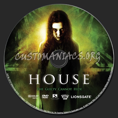 House (2008) dvd label