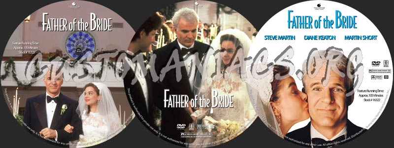 Father of the Bride dvd label