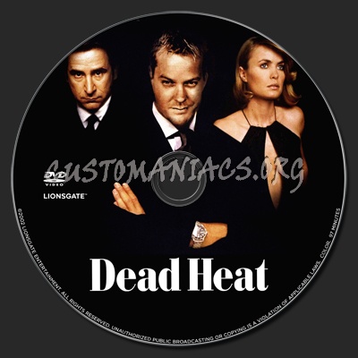 Dead Heat dvd label