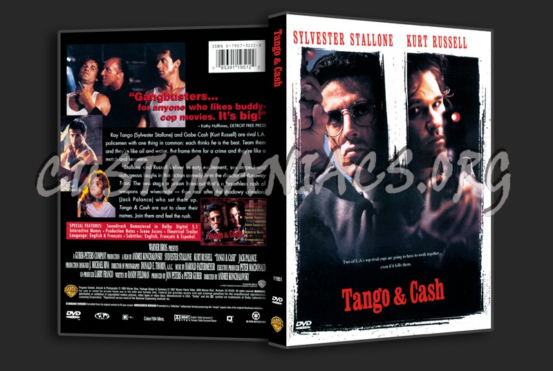 Tango And Cash dvd cover