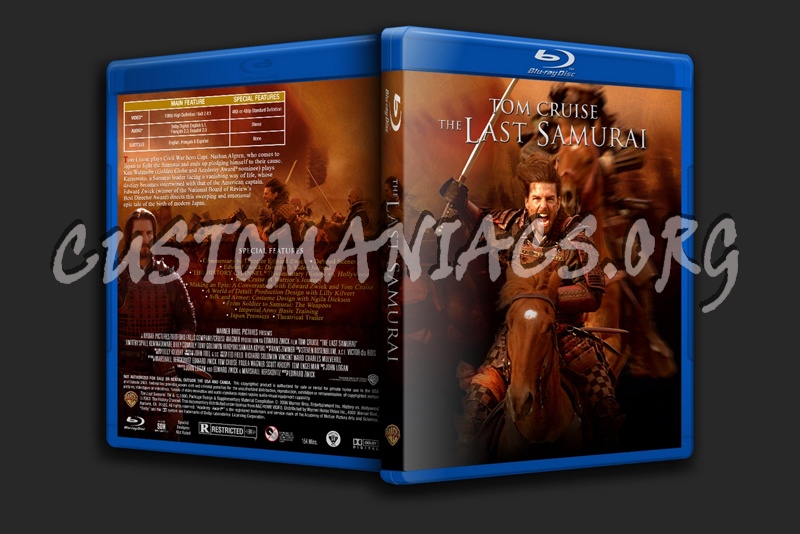 The Last Samurai blu-ray cover