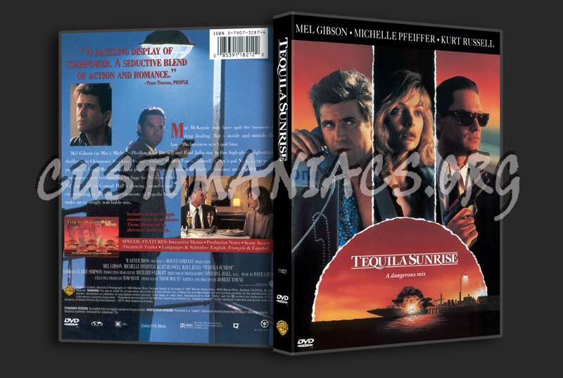 Tequila Sunrise dvd cover