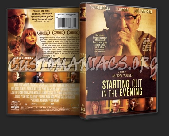 Starting Out in the Evening dvd cover