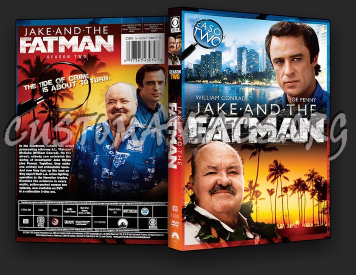 Jake and the Fatman Season 2 dvd cover