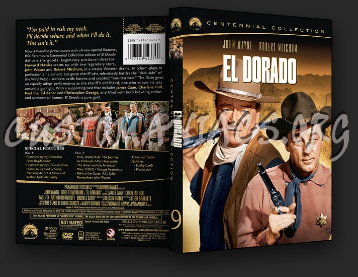 El Dorado dvd cover - DVD Covers & Labels by Customaniacs, id: 58126