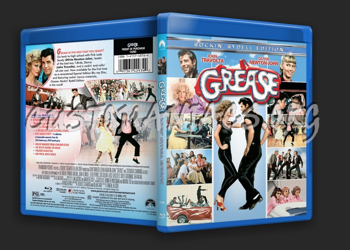 Grease blu-ray cover