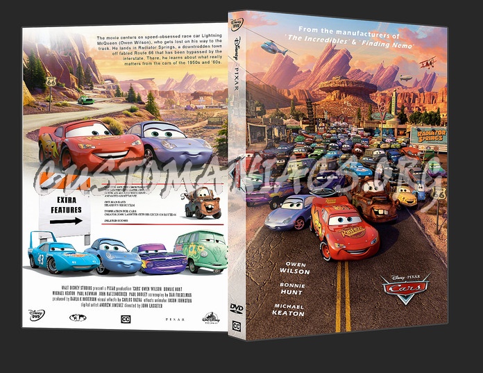 Cars dvd cover