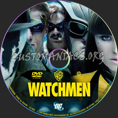 Watchmen dvd label