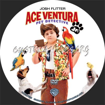 Ace Ventura Jr. Pet Detective dvd label