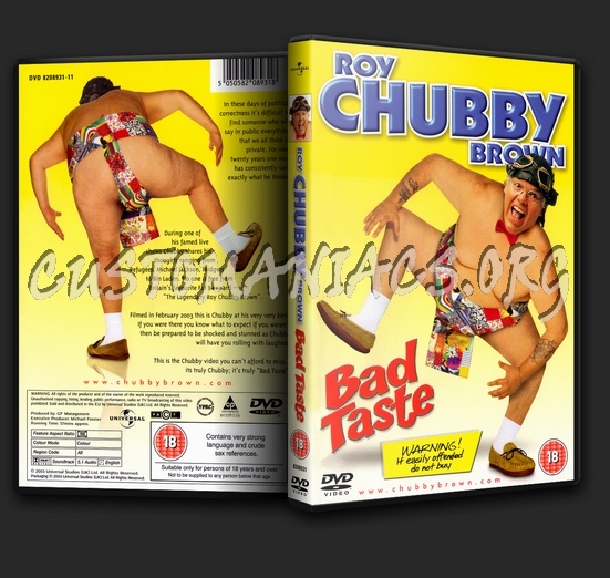 Roy Chubby Brown Bad Taste dvd cover