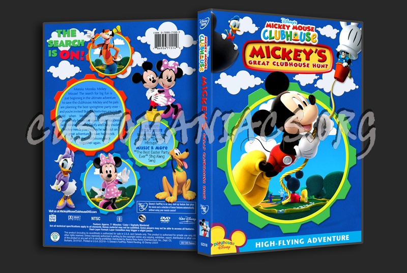 Mickey Mouse Clubhouse - Mickeys Great Clubhouse Hunt dvd cover