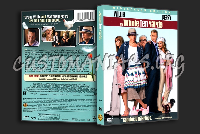 The Whole Ten Yards dvd cover