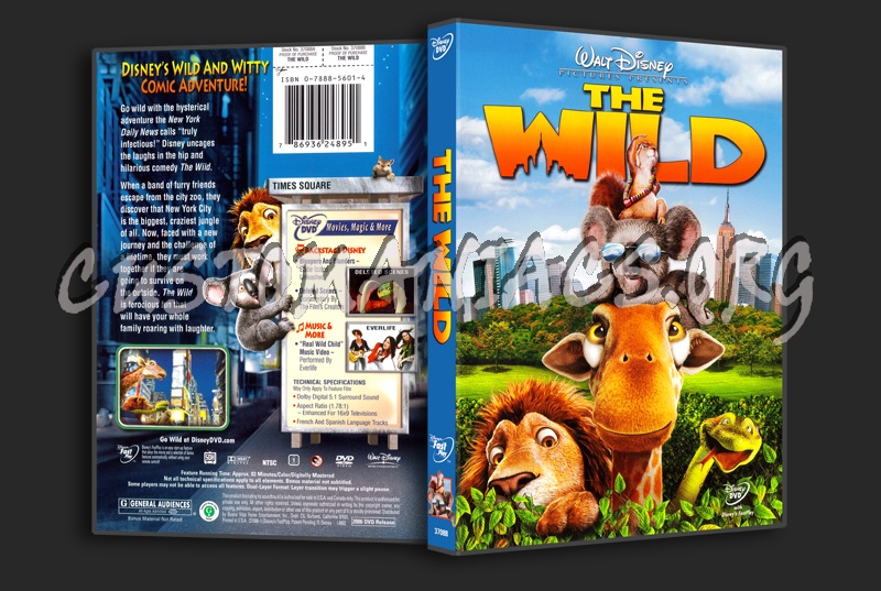 The Wild dvd cover