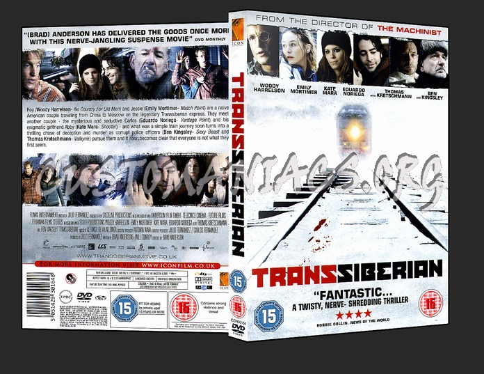 Transsiberian dvd cover