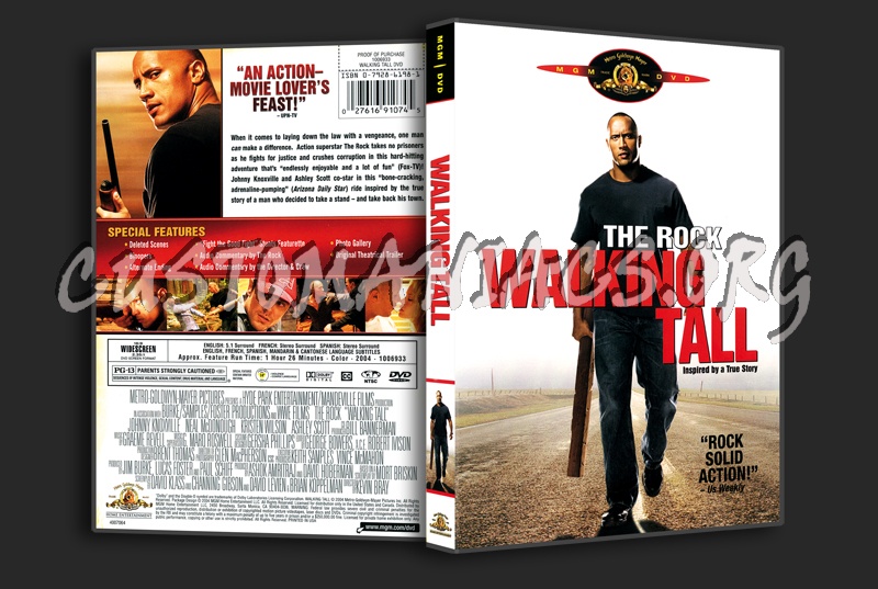 Walking Tall dvd cover