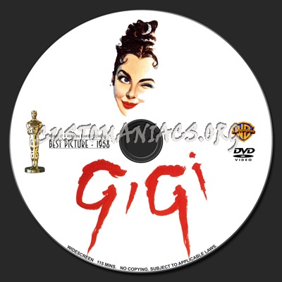 Gigi dvd label