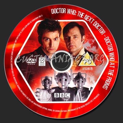 Doctor Who: The Next Doctor dvd label