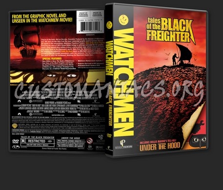 Watchmen - Tales Of The Black Freighter dvd cover