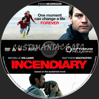 Incendiary dvd label