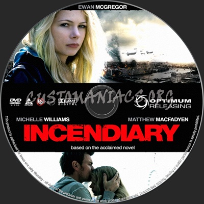 Incendiary dvd label