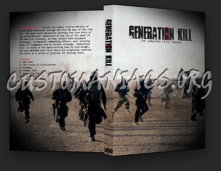 Generation Kill 1 - 3 dvd cover