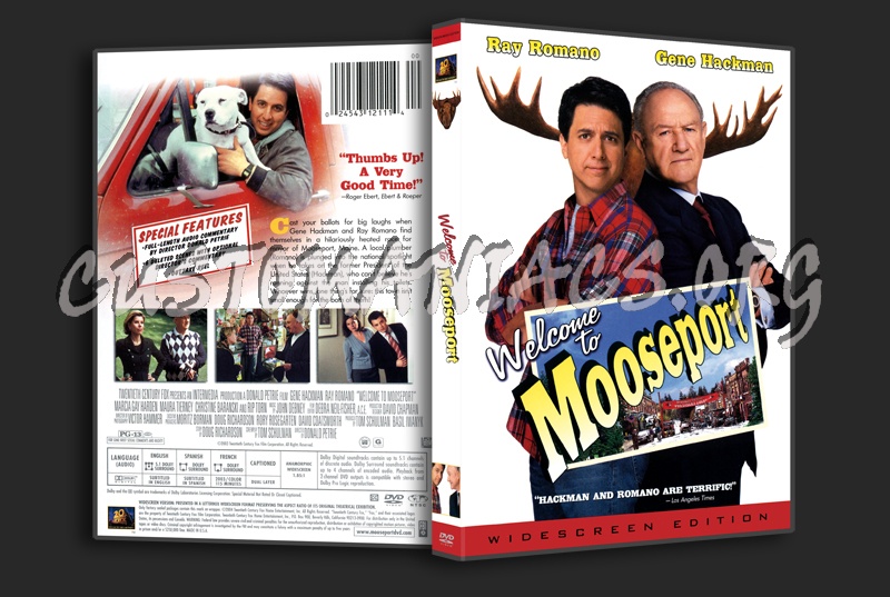 Welcome To Mooseport dvd cover