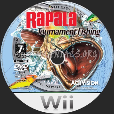 Rapala Fishing dvd label