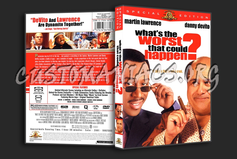 Whats The Worst That Could Happen dvd cover